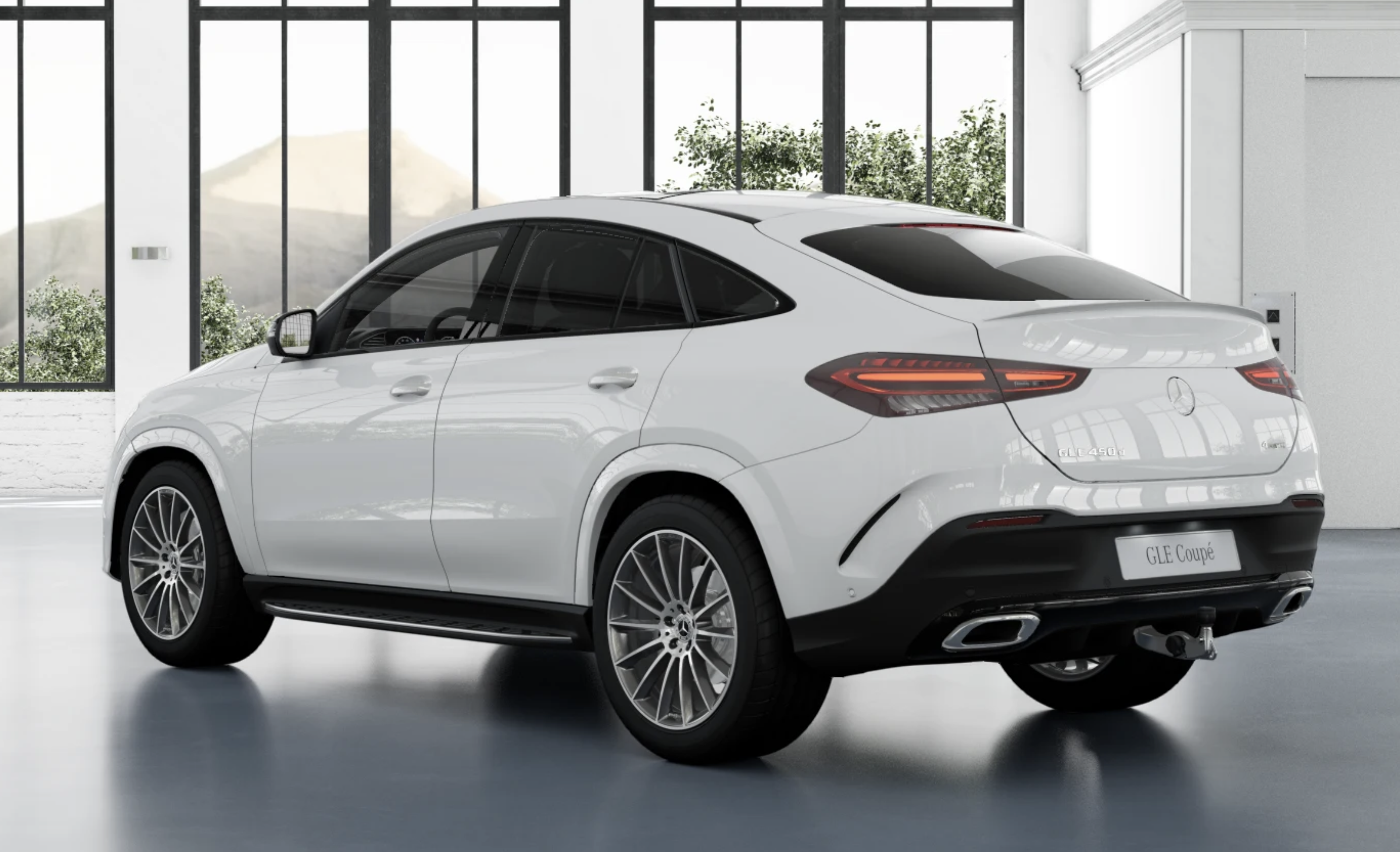 Mercedes GLE coupé 450d | nové české auto skladem | naftové SUV coupé | bílá s černou luxusní kůží nappa | super výbava | nové auto | ihned k předání | nákup online | AUTOiBUY.com